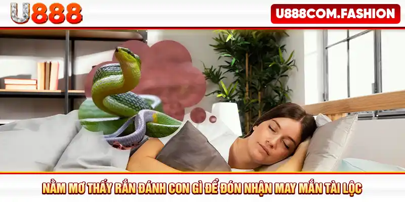 Nằm Mơ Thấy Rắn Đánh Con Gì Để Đón Nhận May Mắn Tài Lộc
