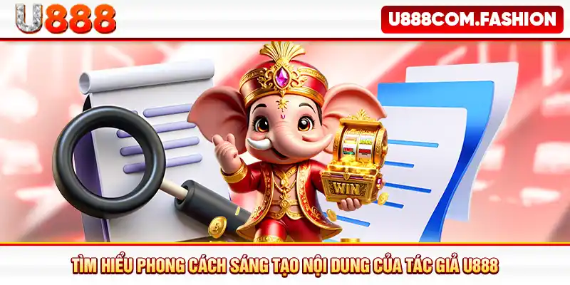 Tìm hiểu phong cách sáng tạo nội dung của tác giả U888